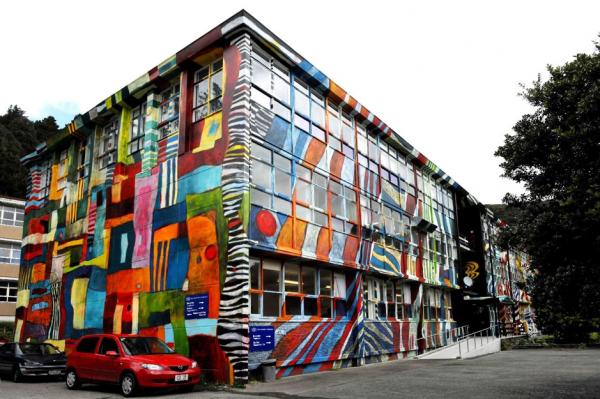 Building mural